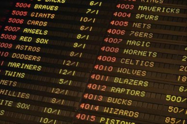 Sports Betting - Odds Board